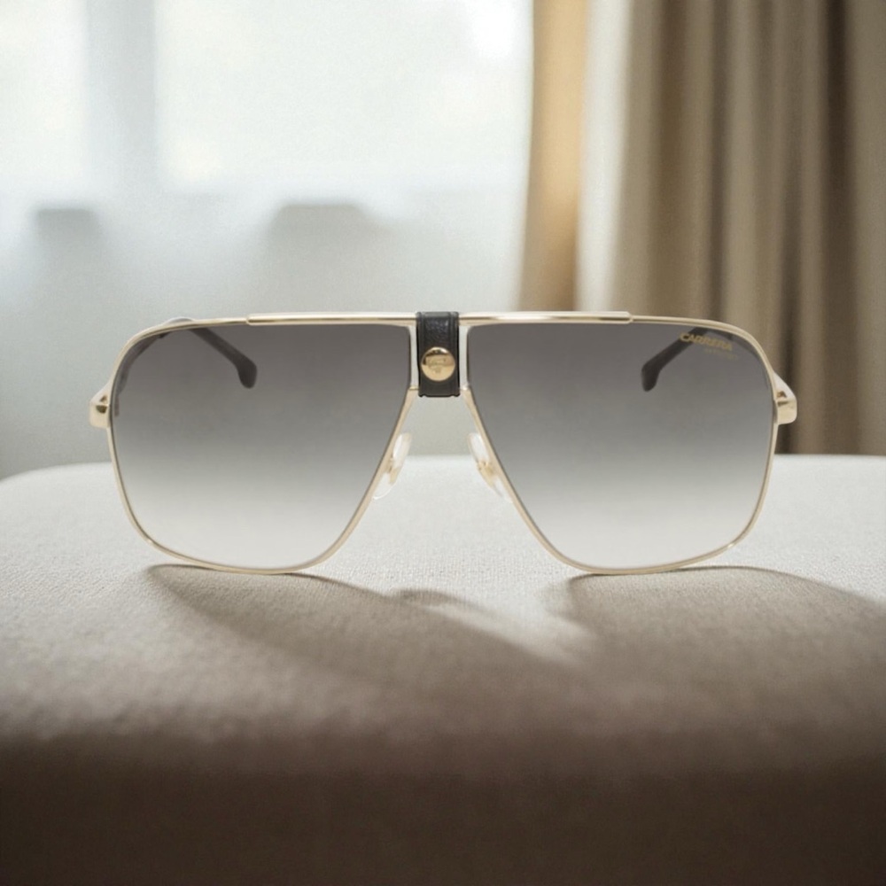 UNISEXY NWT Carrera 1018/S Y11 Gold Red Gradient Luxury Italian Sunglasses - Picture 11 of 13